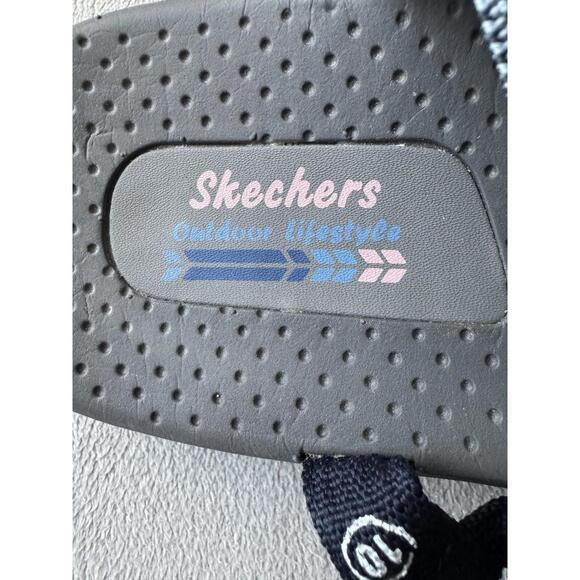 Skechers Outdoor Lifestyle Strappy Sport Sandals Gray Womens Size 10 Comfort - Picture 3 of 9